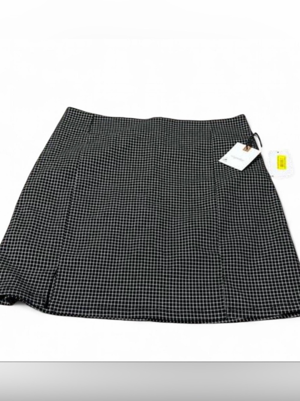 NAT Originality Pattern Black Mini Skirt